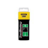Stanley SharpShooter Heavy Duty 8mm 5/16in Type G Staples - Pack of 1000