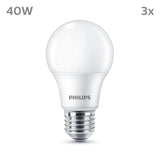 Philips LED Bulb 40W E27 470 Lumen in Warm White | Pack of 3