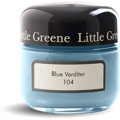 Little Greene Blue Verditer Paint 104