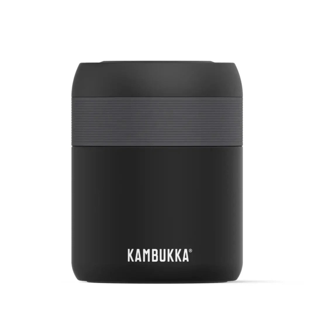 Kambukka Bora Food Jar 600Ml Black