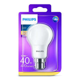 Philips LED Bulb 40W B22 470 Lumen in Warm White | Pack of 3