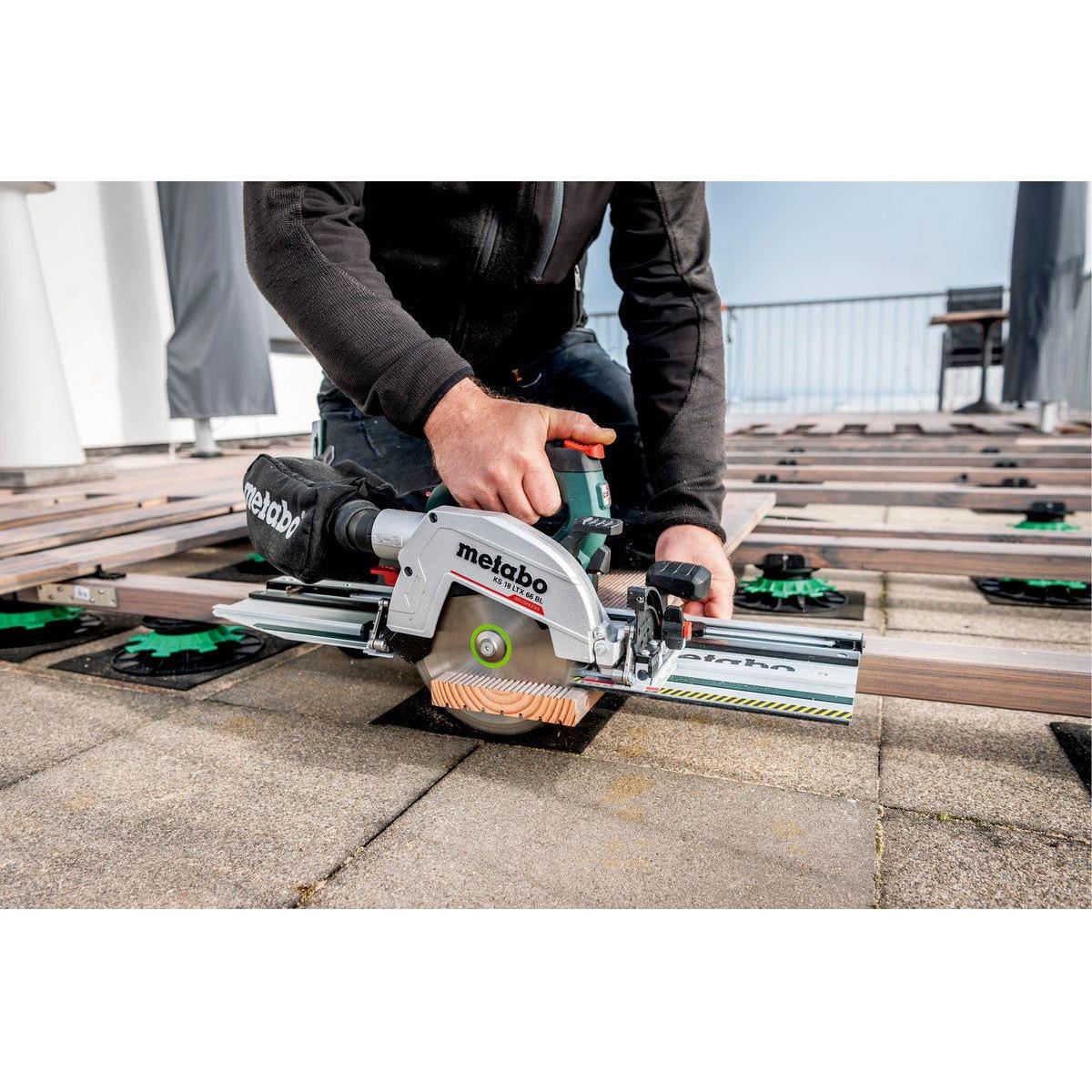 Metabo Cordless Circular Saw KS 18 LTX 66 BL 18V Body Only in MetaBOX Case