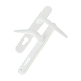 Yale Essentials Long Backplate Door Handle | White