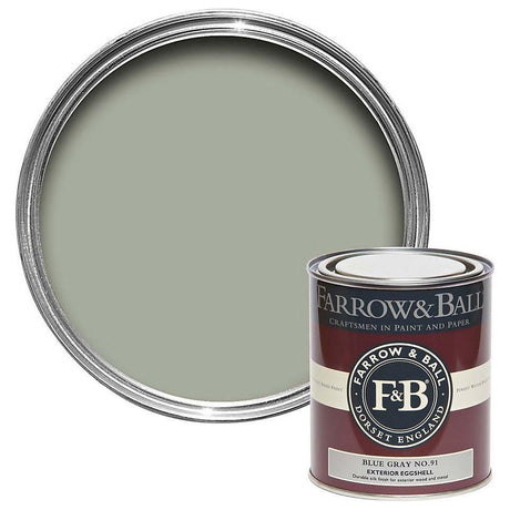 Farrow & Ball Blue Gray Paint 91