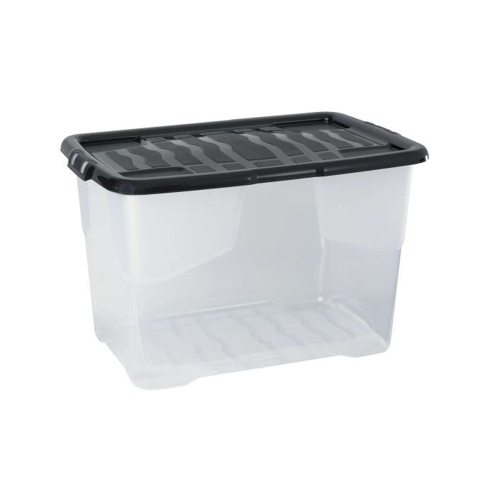 Home Collection Curve Storage Box With Lid | 24L, 42L & 65L