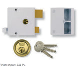 Union 1334 Narrow Stile Cylinder Rim Drawback Lock | 50mm