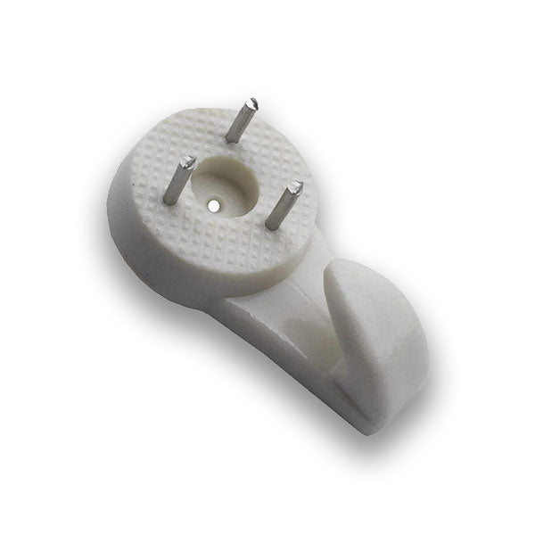 Phoenix Hardwall Picture Hook White | Pack 4