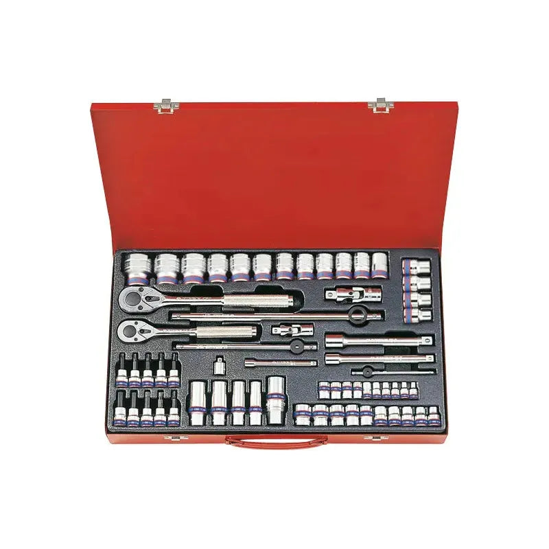 King Tony 9063MR Socket Set-1/2, 3/8 & 1/4 Drive 62pc