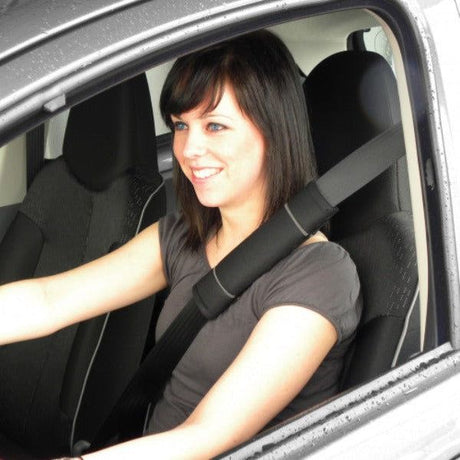 Carpoint Seatbelt Pad Black