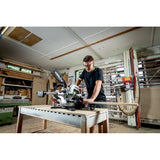 Metabo Mitre Saw With 1 x 4.0Ah Li-Ion battery ASC 55 Charger