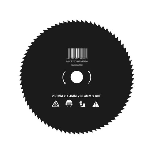 Ama Teeth Steel Blade – 230mm