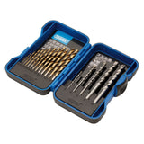 Metric Combination HSS and Masonry Drill Bit Set (17 Piece)