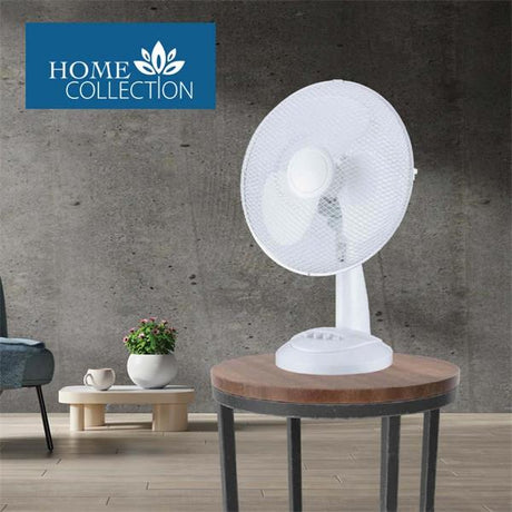 Home Collection Oscillating Desk Fan | 12"