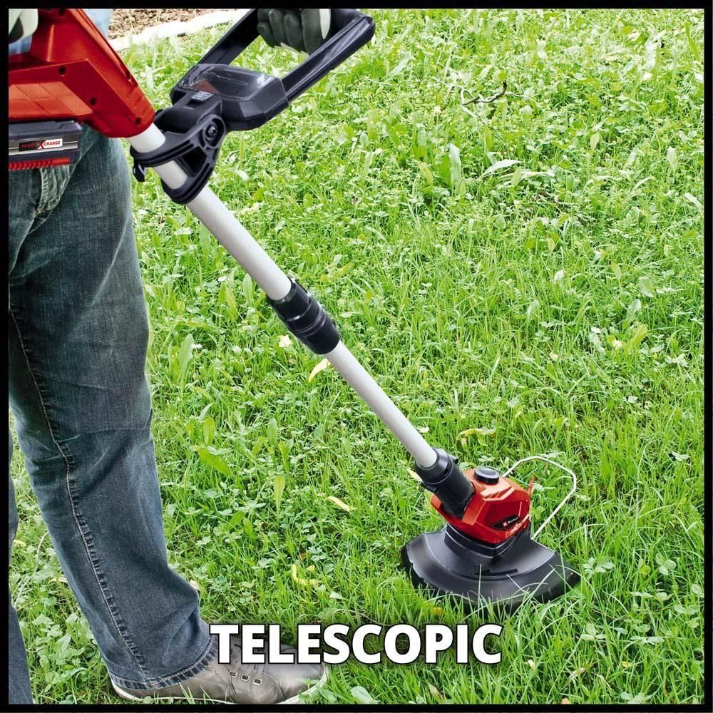 Einhell Power X-Change 18V Cordless 24cm Blade Grass Trimmer Body Only