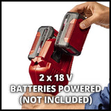 Einhell Power X-Change 36V (2X18V) Cordless 30cm Grass Trimmer Body Only