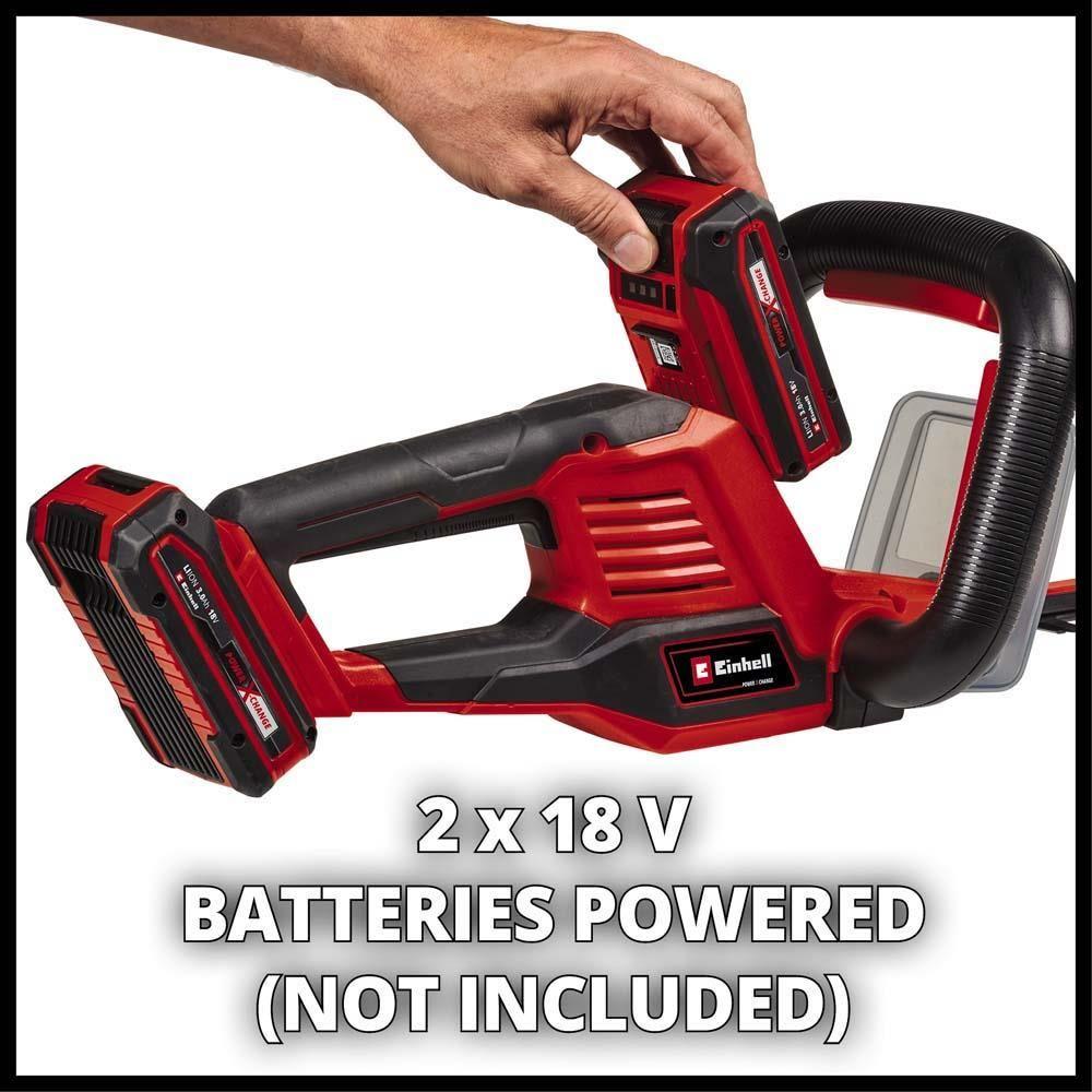 Einhell Power X-Change 36V (2X18V) 61cm Cordless Hedge Trimmer Body Only