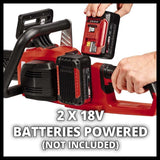 Einhell Power X-Change 36V (2X18V) 35cm Cordless Chainsaw Body Only