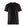 A black short-sleeve crewneck t-shirt with a tonal black embossed 'SHARKLÜDER' logo across the chest, shown on a plain white background.