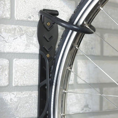 Mottez ST-B865V Bike Hook On Plate | Black