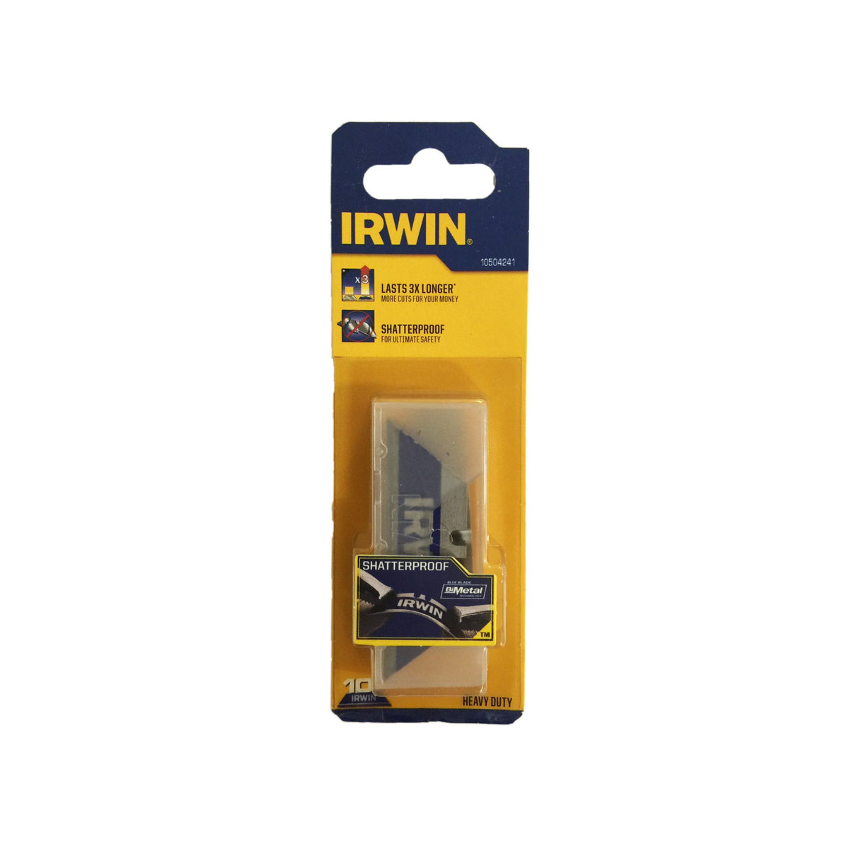 Irwin Bi-Metal Trapezoid Knife Blades | Pack of 10