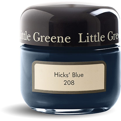 Little Greene Hicks Blue Paint 208