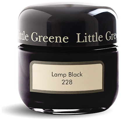 Little Greene Lamp Black Paint 228