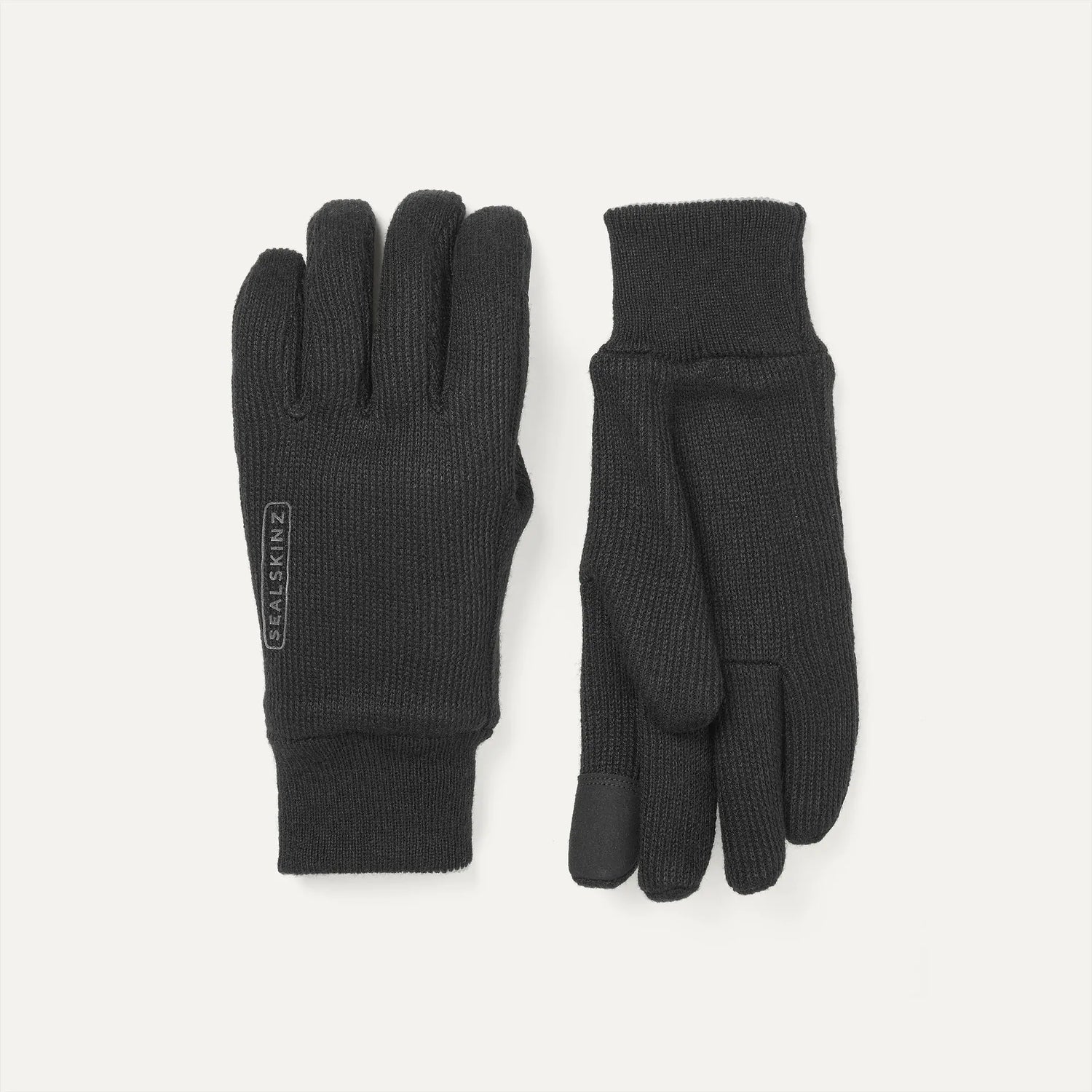 Sealskinz Necton Windproof All Weather Knitted Glove | Black