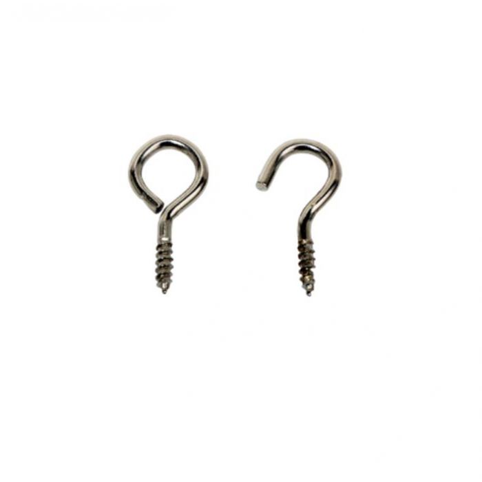 Phoenix Curtain Wire Hook & Eye Set