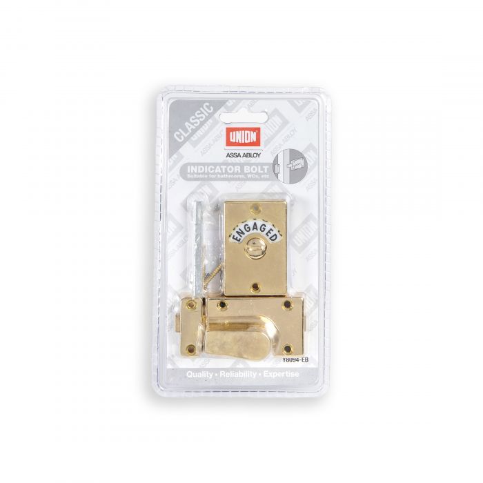 Union Classic Inidcator Bolt - Brass