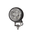 A round LED off-road light with a black housing and a silver metal mounting bracket, shown against a plain white background.
247 Lighting LED Round Work Lamp | 18W | 83mm | 12-24V