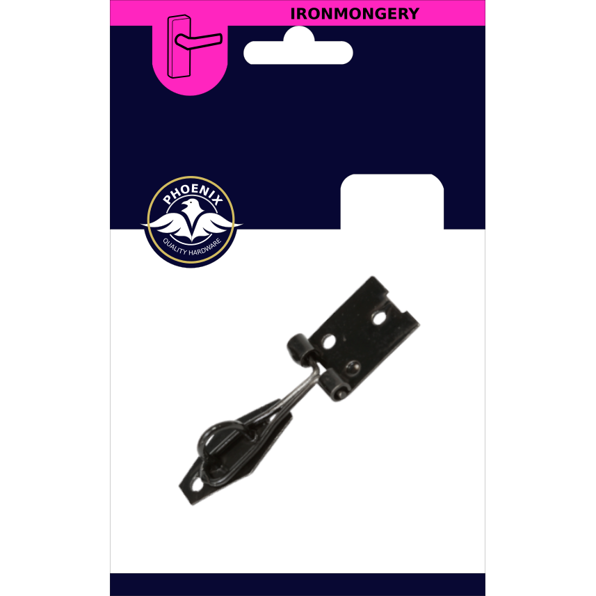 Phoenix Wire Hasp & Staple 3"