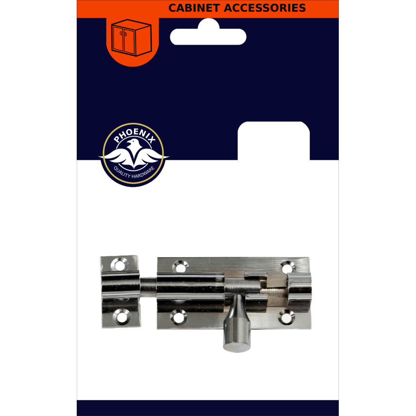 Phoenix Chrome Barrell Bolt