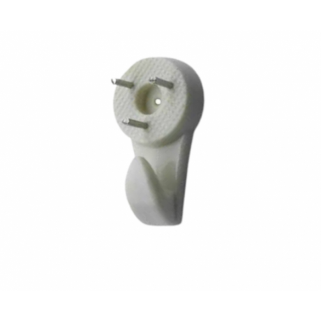 Phoenix Hardwall Picture Hook White | Pack 4