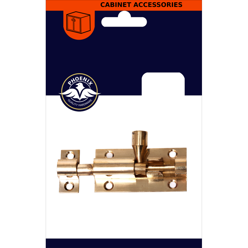 Phoenix Brass Barrell Bolt 2.5inch