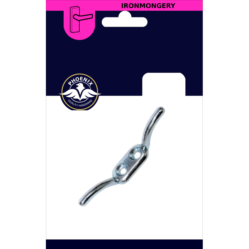 Phoenix Galvanised Cleat Hook 4"
