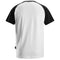 Snickers 2550 Two Coloured T Shirt  Small  White Black