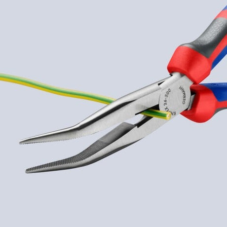 Knipex 2622200 Long Bent Nose Pliers | 200mm