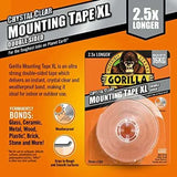 Gorilla Crystal Clear Mounting Tape | Clear XL - 25mm x 3.8m