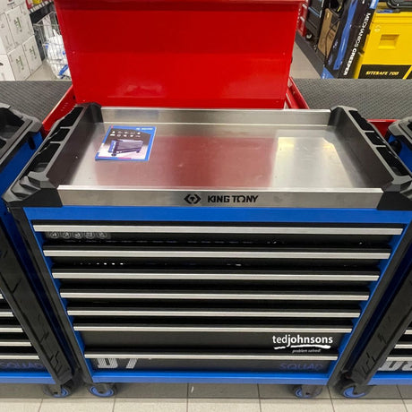 King Tony XL Squad Model D+ Tool Trolley - 8 Drawers