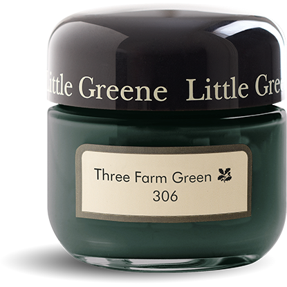 Little Greene Three Farm Green Paint 306