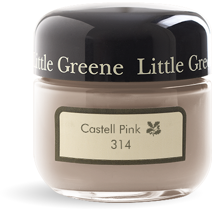 Little Greene Castell Pink Paint 314