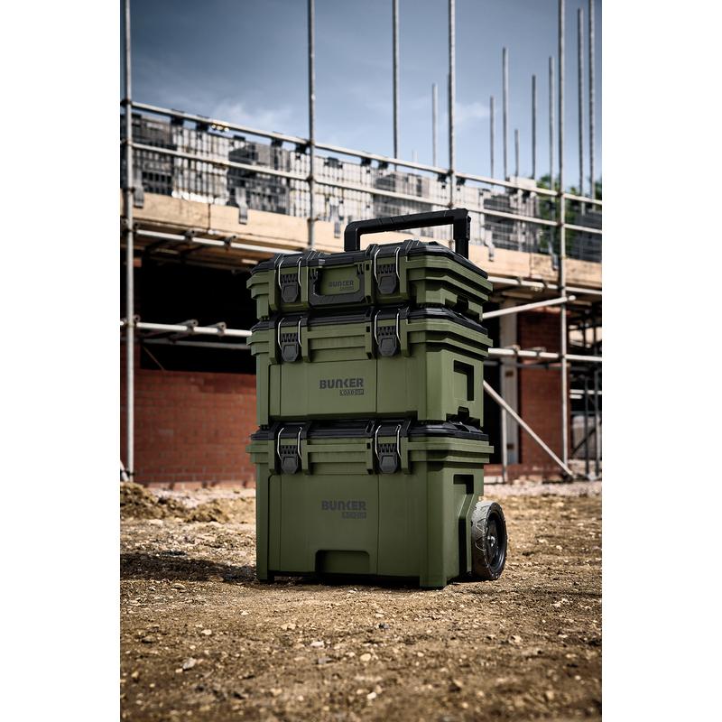 Bunker Load Up 9 Piece Rolling Tool Storage Box