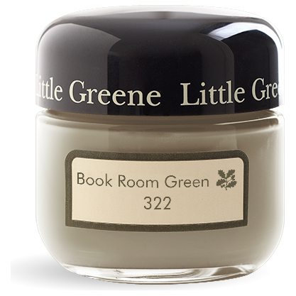 Little Greene Book Room Green Paint 322