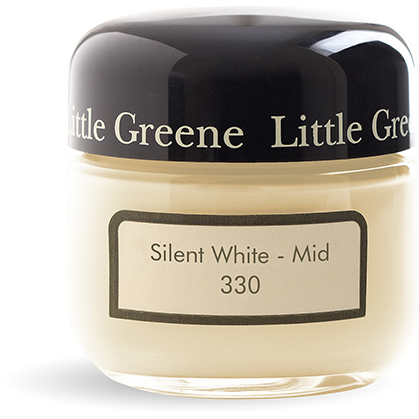Little Greene Silent White Mid Paint 330