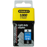 Stanley Light Duty Staple - Pack of 1000