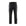Black cargo pants on a white background. Blaklader 1459 Service Trousers Stretch