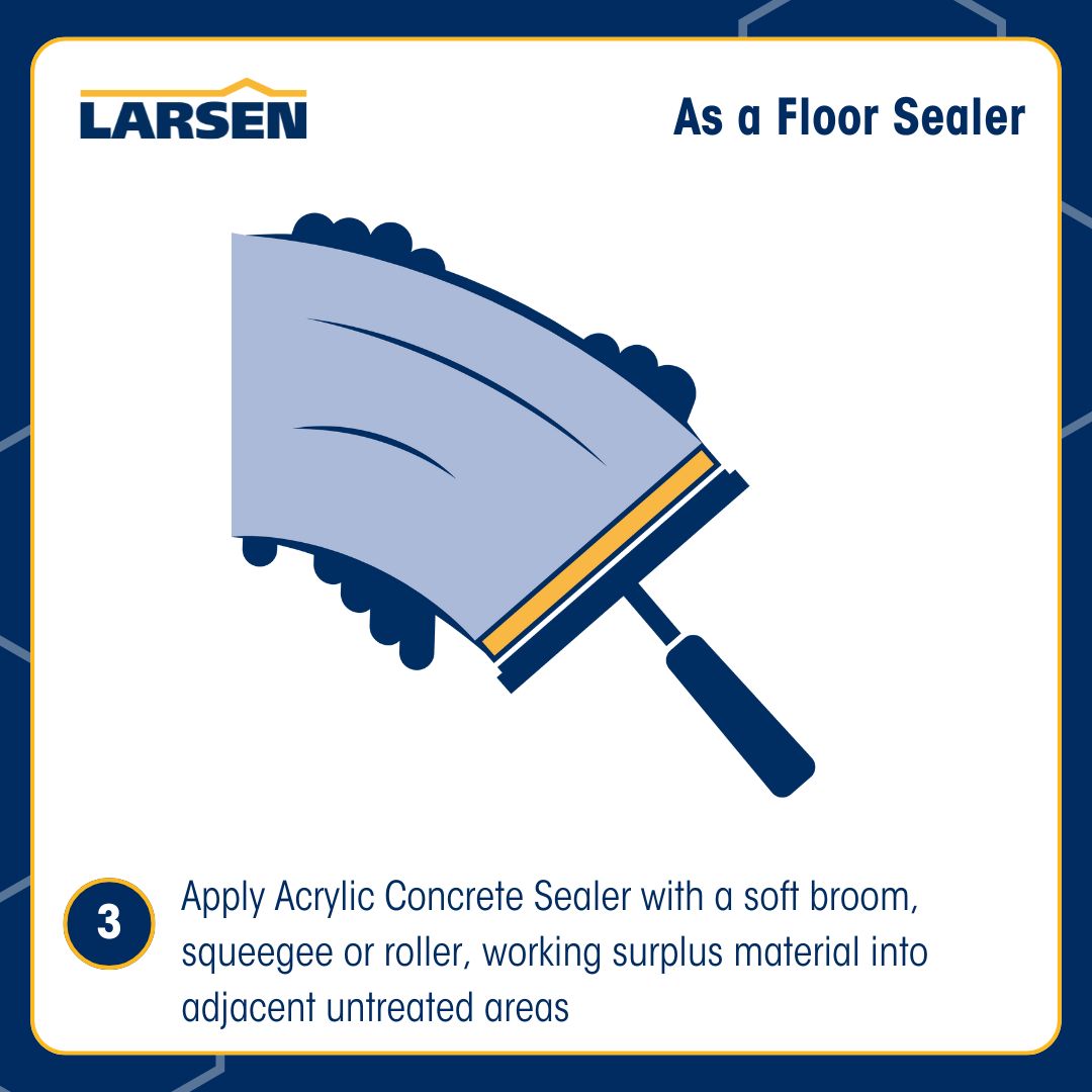 Larsen Acrylic Concrete Sealer - 5 Litres