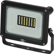 LED flood light with black frame and visible brand name on a white Brennenstuhl JARO 3060 LED Spotlight 20W | 2300 Lumen | IP65 Outdoor LED Floodlightbackground
