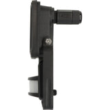 Black metal bracket with a cylindrical component on a white background Brennenstuhl JARO 1060 P LED Spotlight with Motion Detector | 10W | 1150 Lumen | IP65
