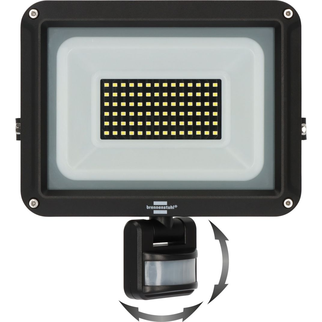 Brennenstuhl JARO 7060 P LED Spotlight with Motion Detector | 50W | 5800 Lumen | IP65
